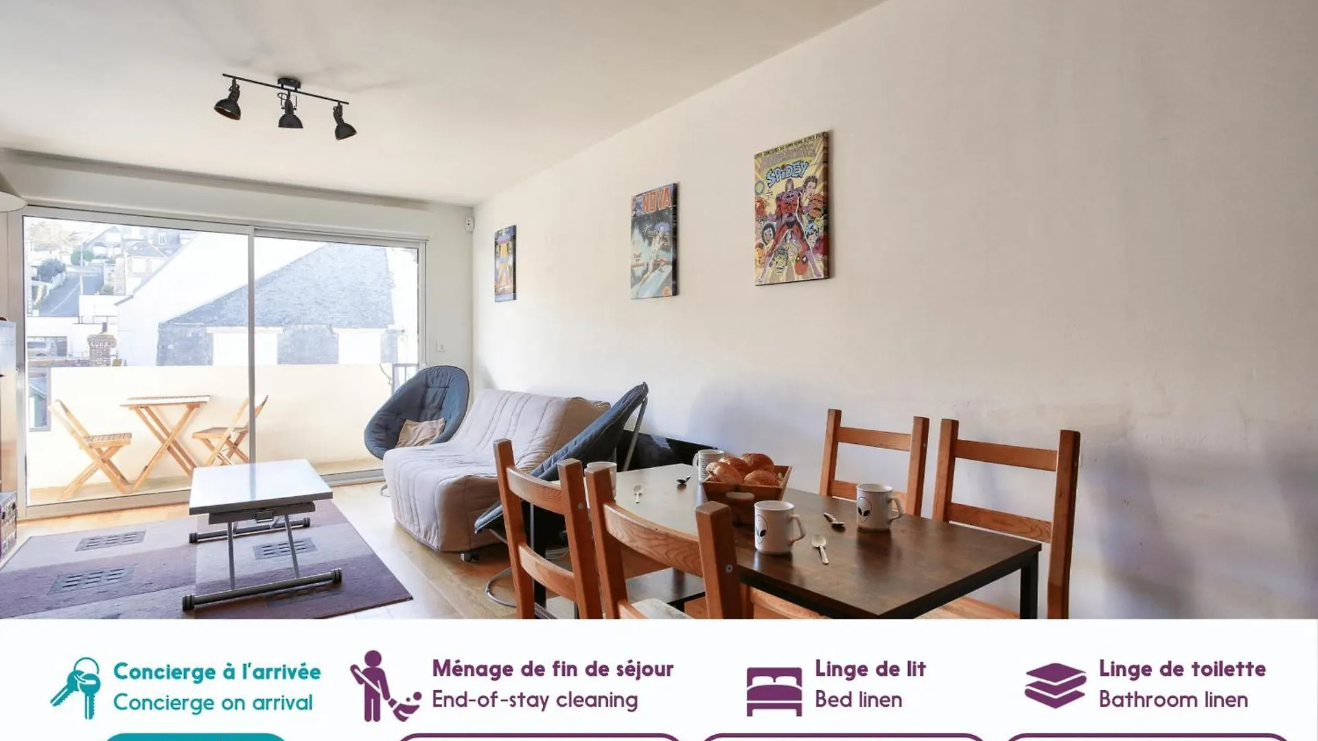 Apartamento Vacances Au Pied De La Plage Du Val-Andre Pleneuf-Val-Andre
